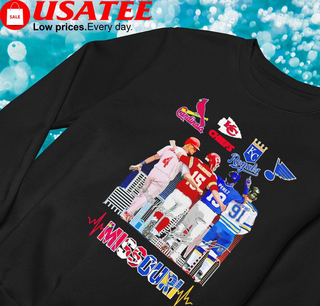 ST Louis City Of Champions Cardinals And Blues St. Louis Cardinals St. Louis  Blues signature shirt, hoodie, sweater, long sleeve and tank top