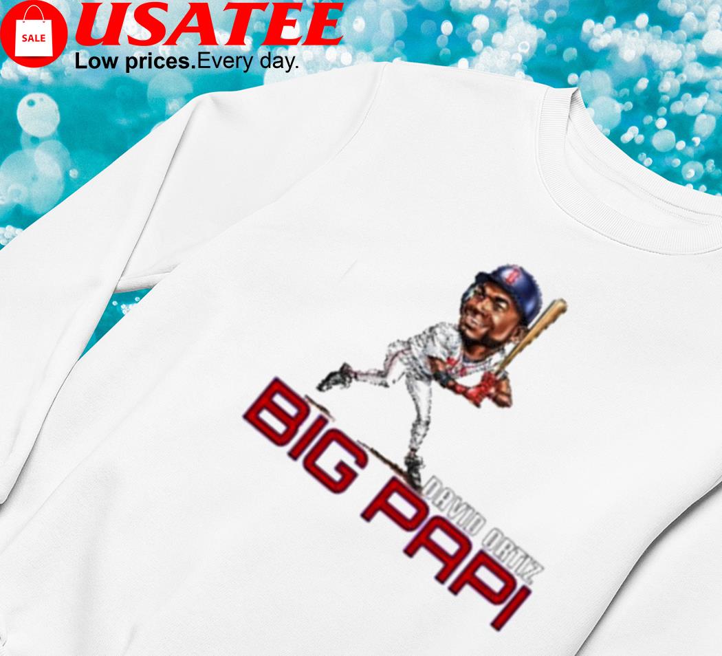 Big Papi David Ortiz Caricature chibi shirt, hoodie, sweatshirt and tank top