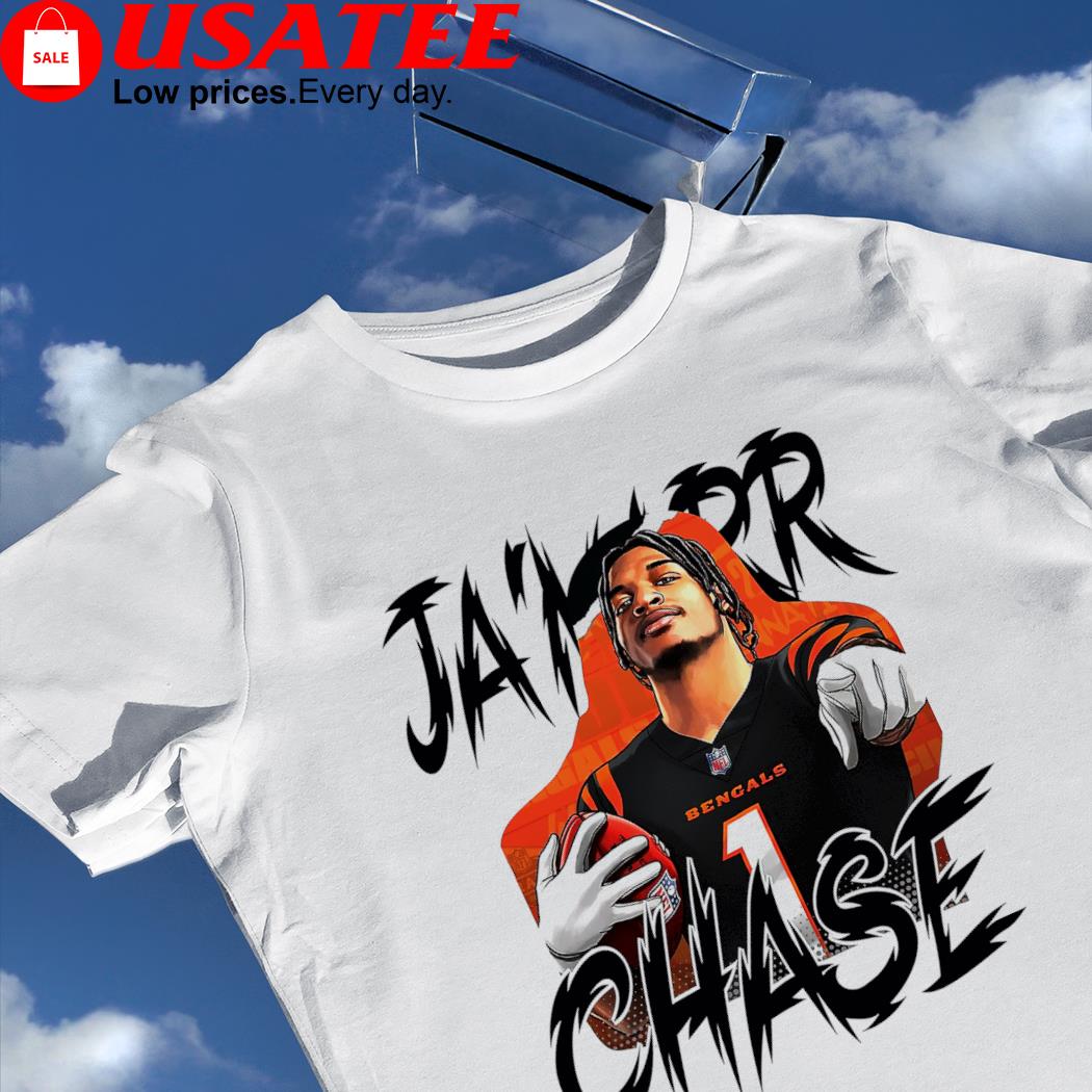 Ja'marr Chase Cincinnati Bengals Jamarr Orange Youth Kid T-Shirt Christmas  Gift