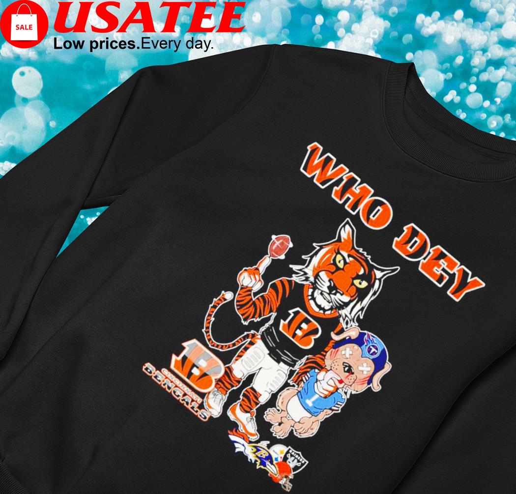 Cincinnati Bengals The Year Of The Tiger Who Dey Vs Everybody Shirt -  Teespix - Store Fashion LLC