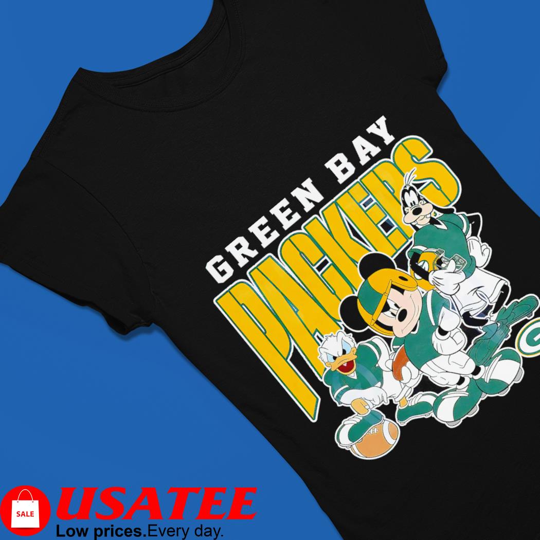 Mickey Mouse Green Bay Packers Shirt - High-Quality Printed Brand