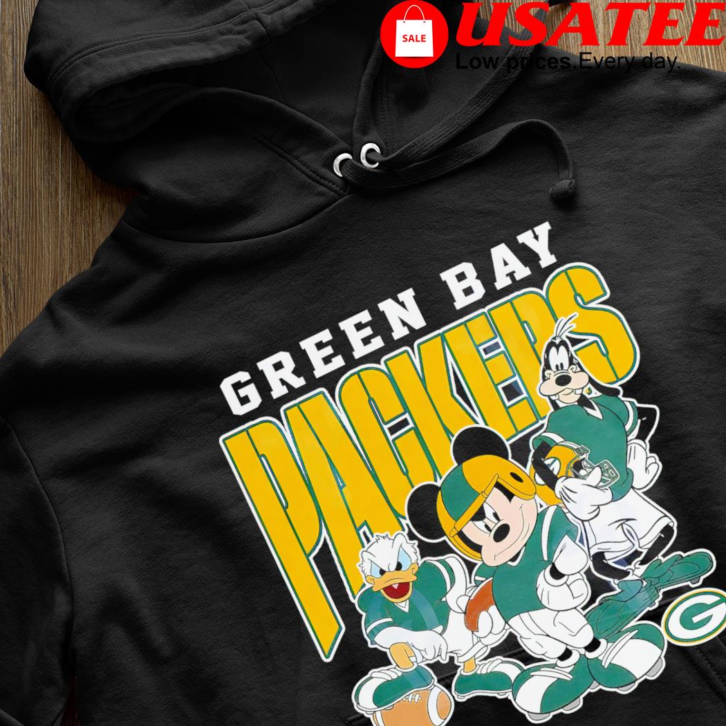 Disney Mickey Mouse and Friends Green Bay Packers shirt, hoodie, sweater,  long sleeve and tank top