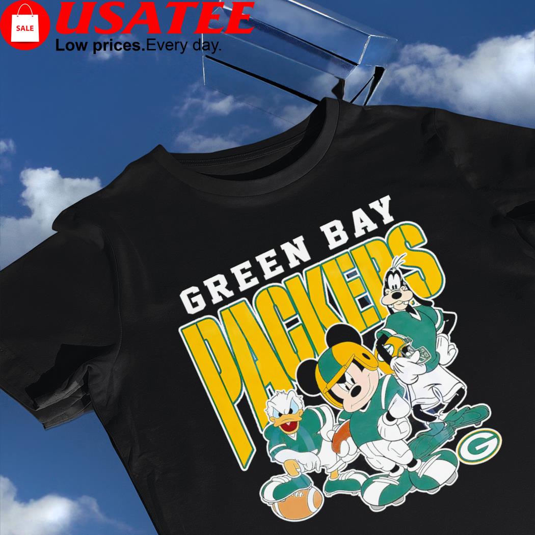Disney Mickey Mouse and Friends Green Bay Packers shirt, hoodie, sweater,  long sleeve and tank top