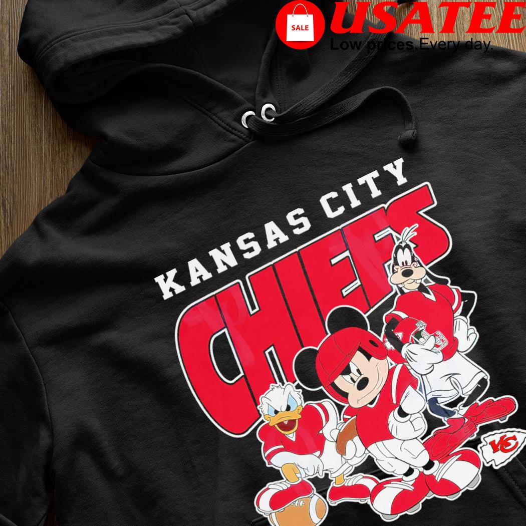 Mickey Mouse And Friends Kansas City Chiefs Unisex T-Shirt - Teeruto