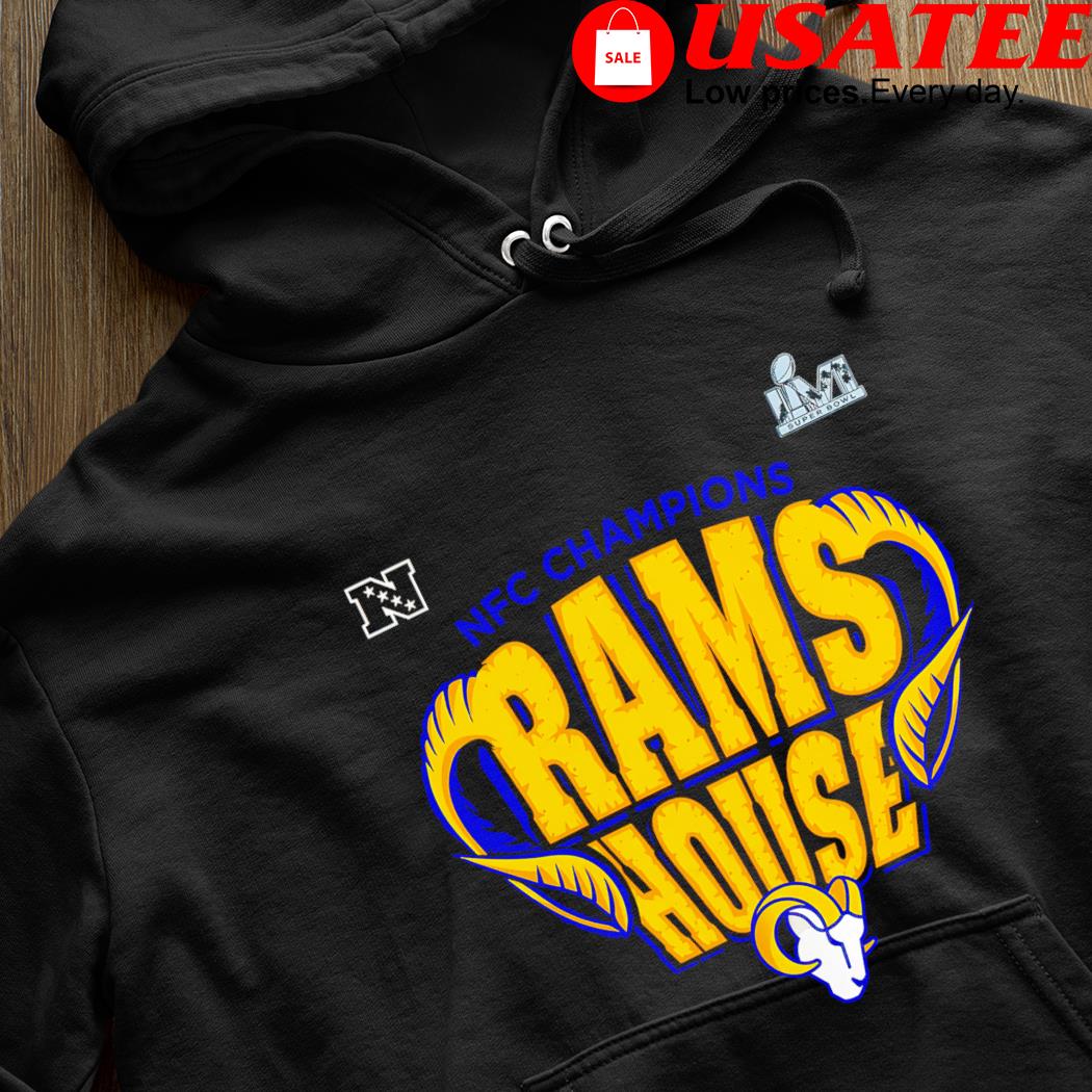 Los Angeles Rams Super Bowl LVI 2021 NFC Champions Rams House shirt, hoodie,  sweater, long sleeve and tank top