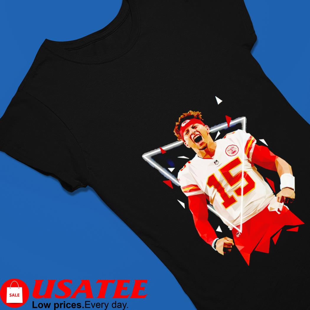 Patrick Mahomes KANSAS CITY CHIEFS APPAREL T SHIRT PIXEL ART 1 Face Mask