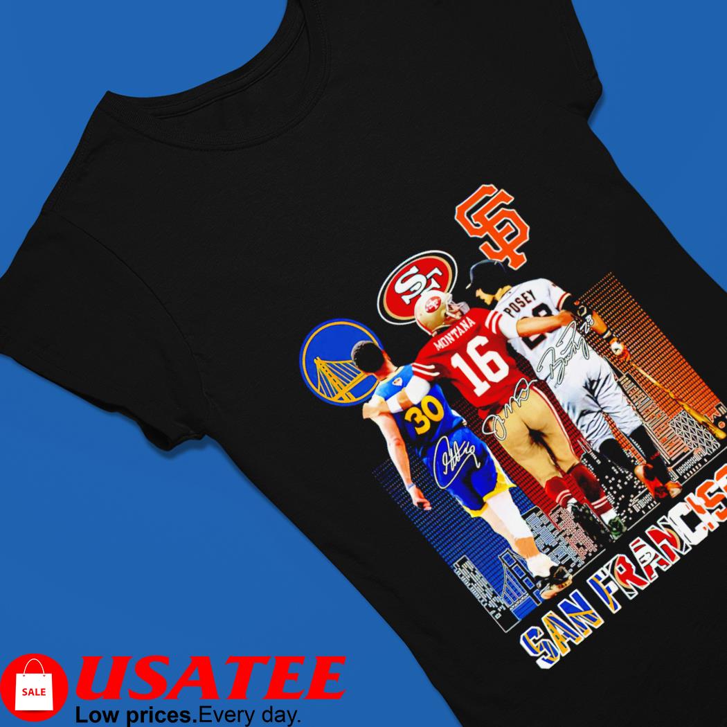 Golden State Warriors San Francisco 49ers vs San Francisco Giants Sport  Teams 2022 signatures shirt, hoodie, sweater, long sleeve and tank top