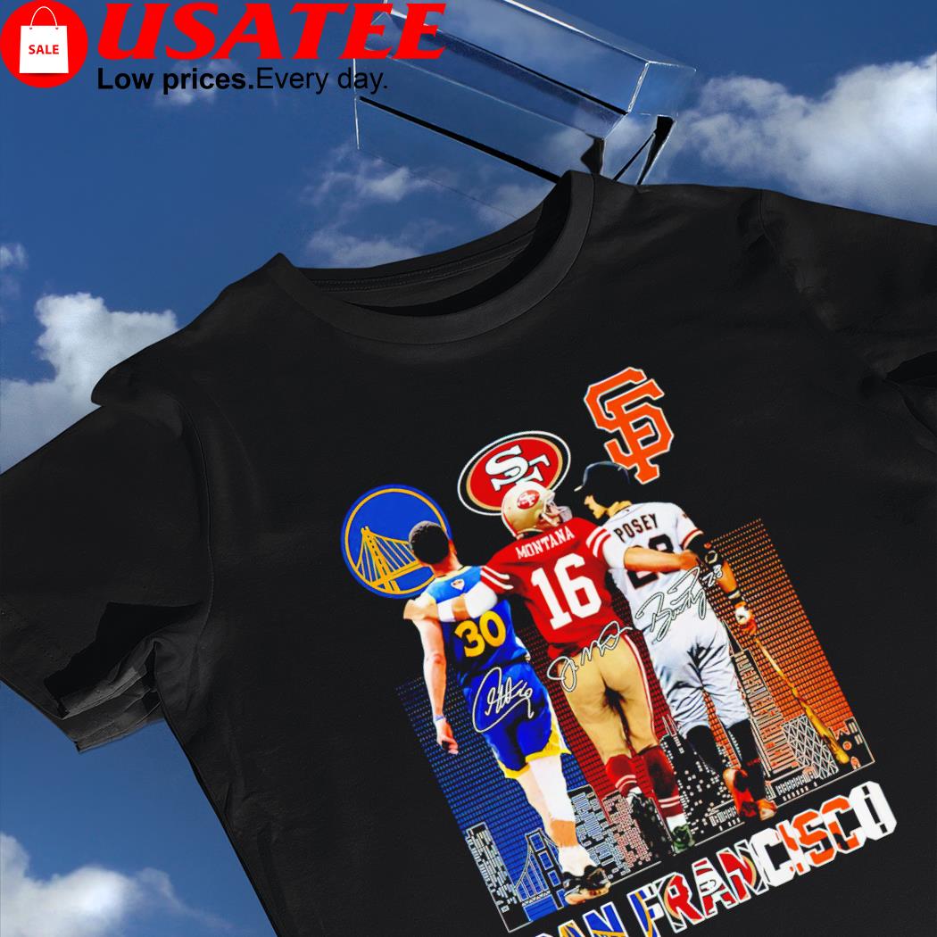 Buy San Francisco City Of Champions Golden State Warrios 49ers Giants Shirt  For Free Shipping CUSTOM XMAS PRODUCT COMPANY