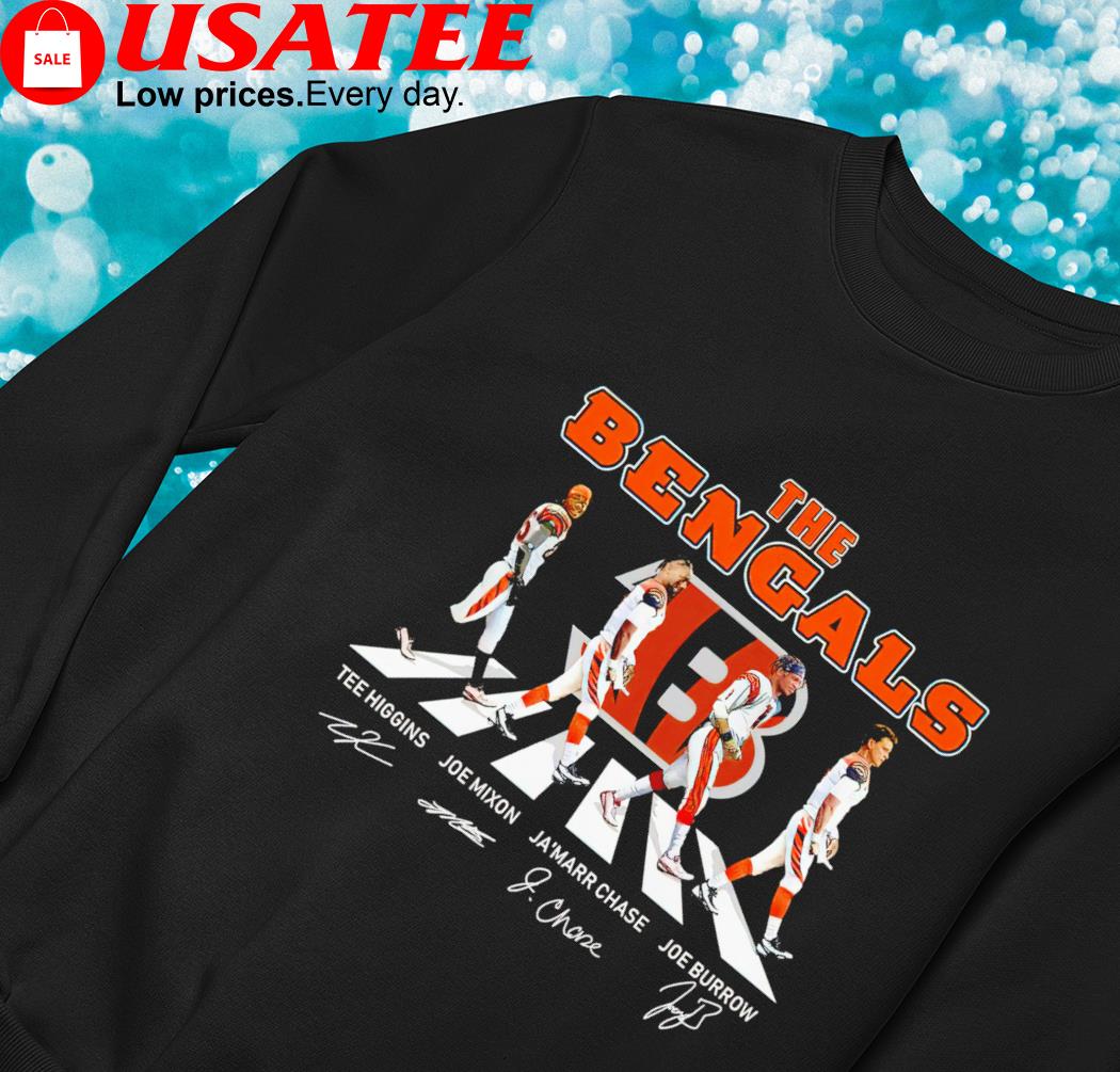 The Cincinnati Bengals Abbey Road Signatures T-Shirt, hoodie, sweater, long  sleeve and tank top