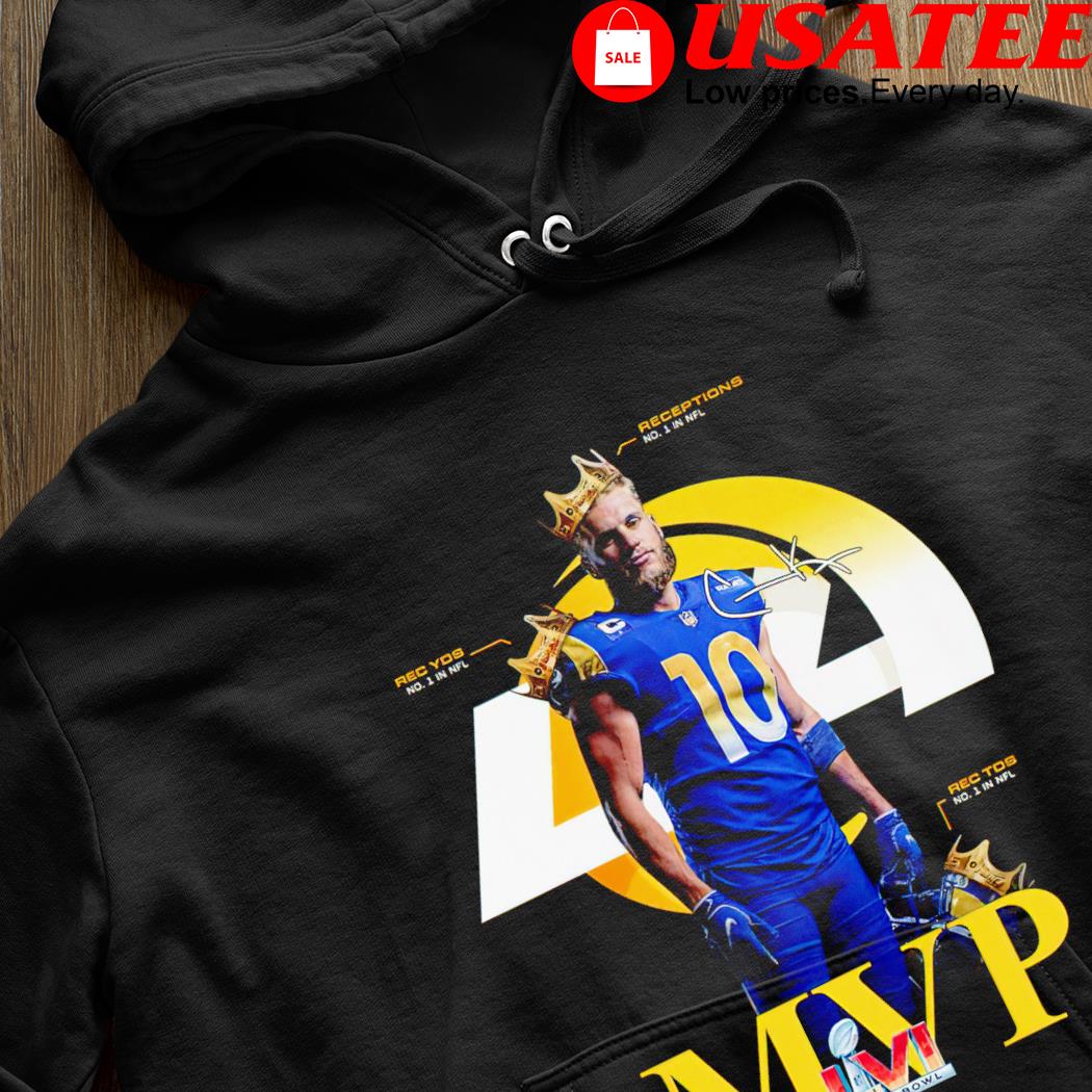 Cooper Kupp 10 MVP Los Angeles Rams Champ Super Bowl LVI shirt, hoodie,  sweater and v-neck t-shirt