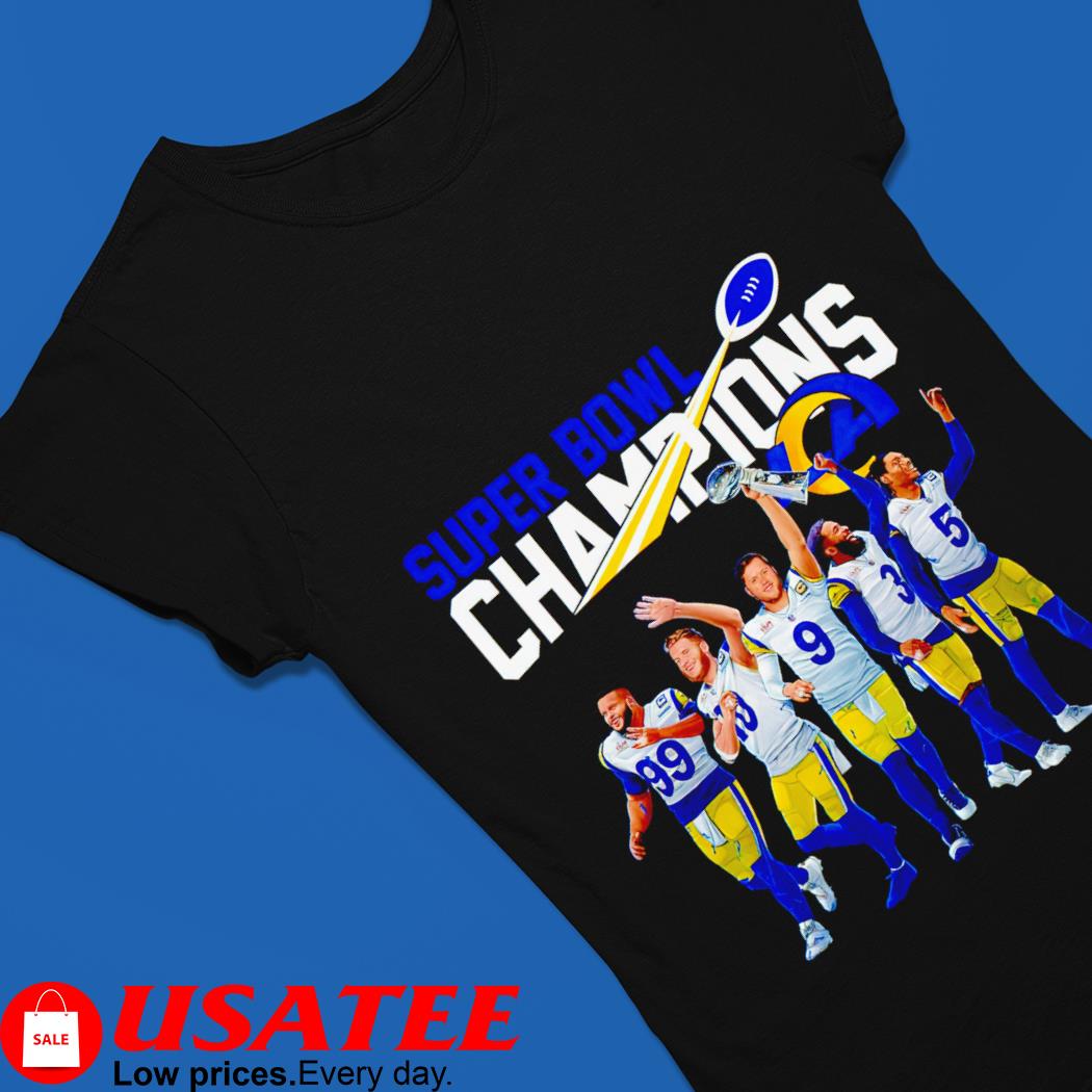 Los Angeles Rams Super Bowl Champions Caricature Shirt