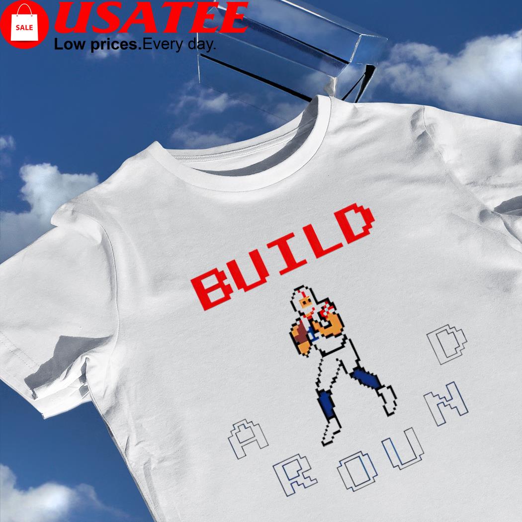 Premium Buffalo Bills Build around Josh pixel art shirt, hoodie, sweater,  long sleeve and tank top