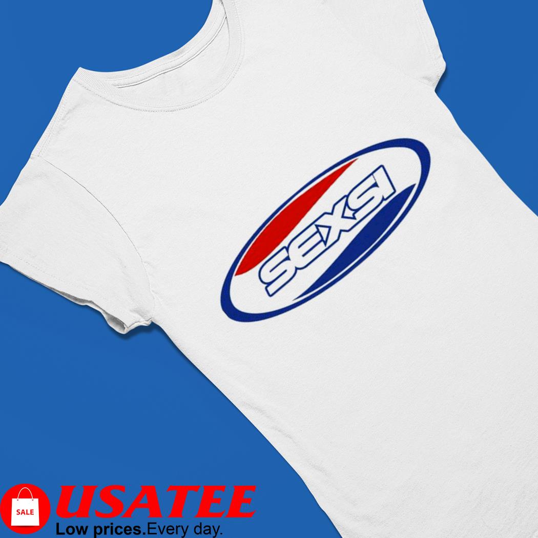 Pepsi Sexsi White Tote Bag Parody Logo 