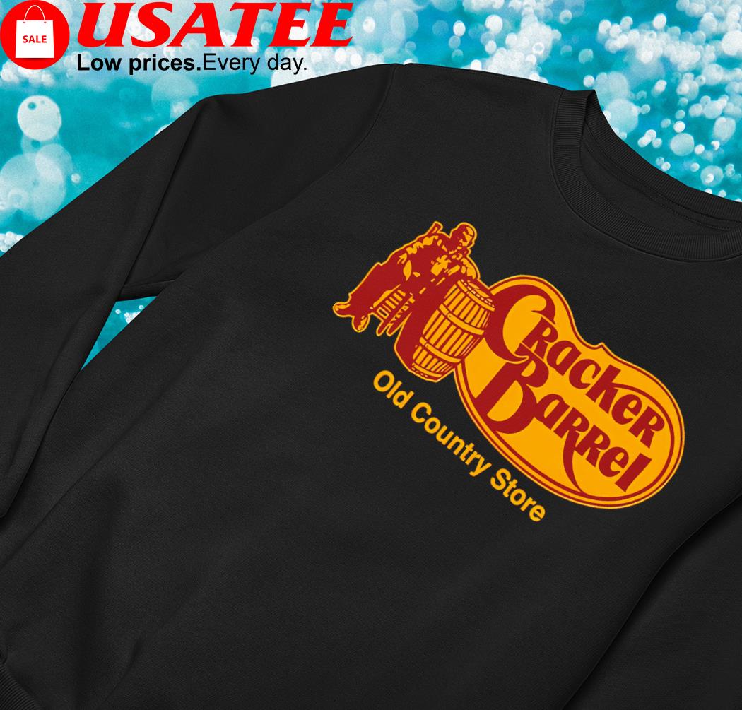 cracker barrel logo sweatshirt