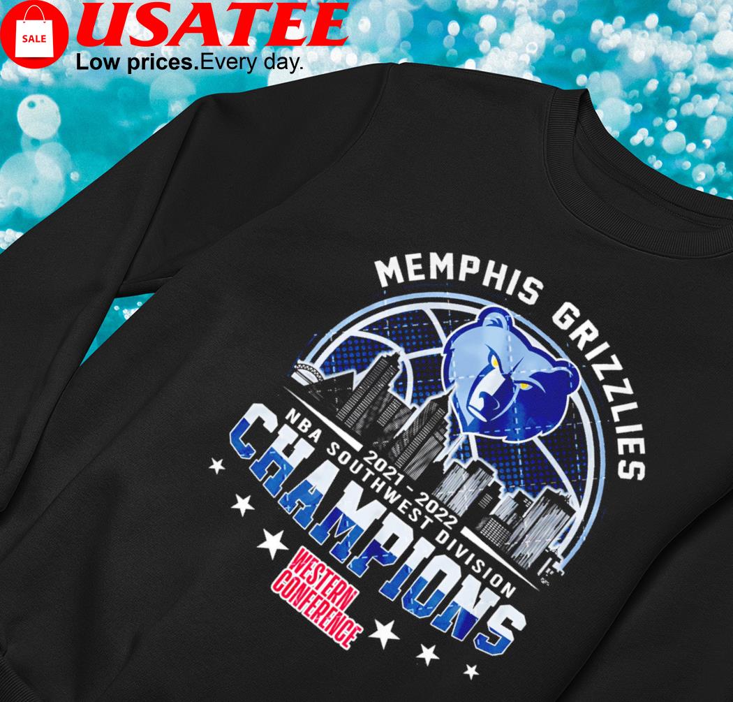 Memphis Grizzlies 2021 2022 Nba Southwest Division Champions Western  Conference Shirt, hoodie, sweater, long sleeve and tank top
