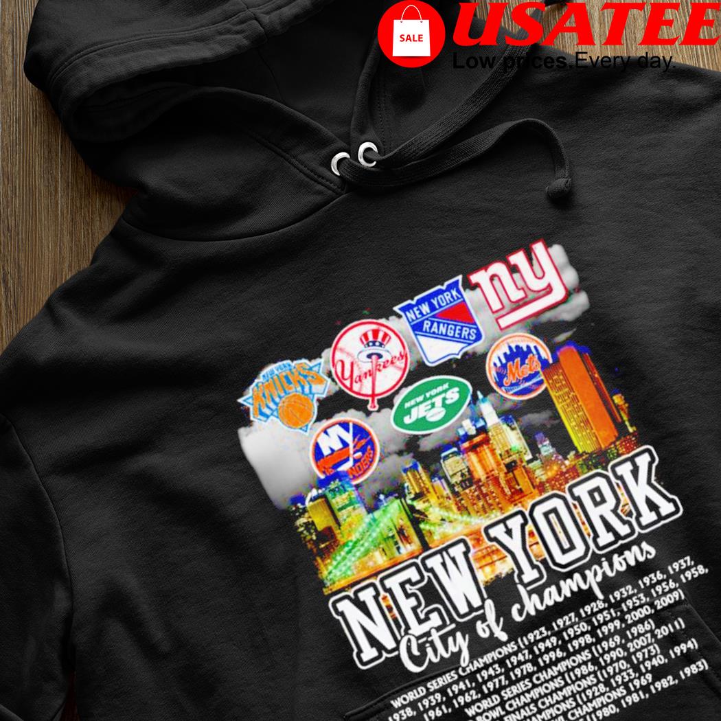 New York Mets x New York Knicks x New York Jets x New York Rangers x New  York Yankees New York Sports Team All Over Print Shirt - Binteez