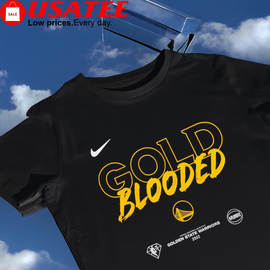 What does 'Gold Blooded' mean? Warriors bring new shirts, slogan to 2022  NBA Playoffs