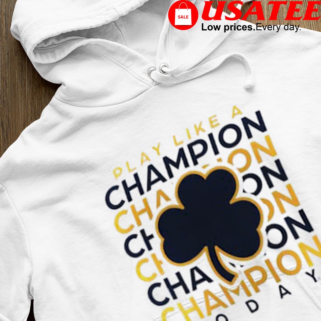 notre dame play like a champion hoodie