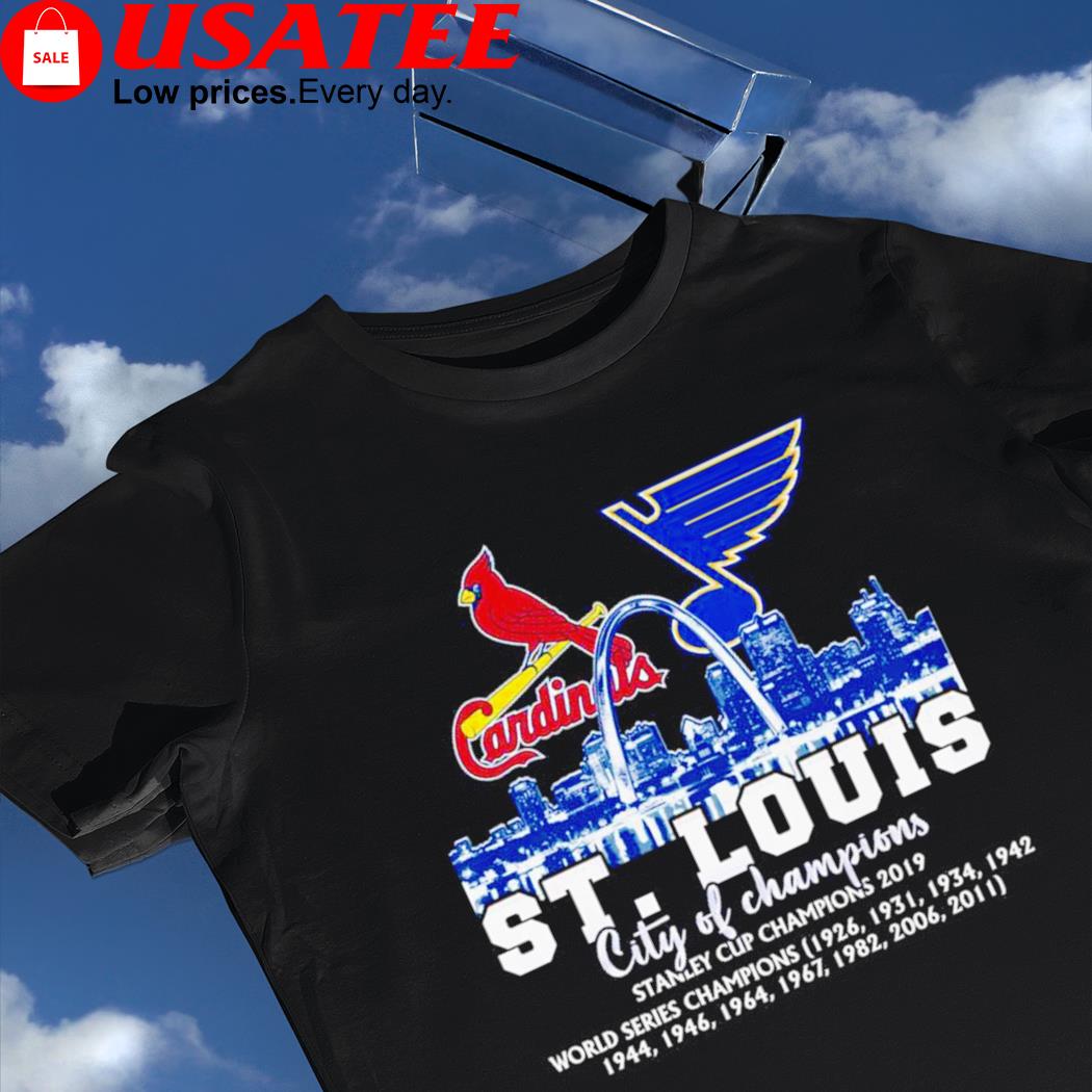 St. Louis City of Champions St Louis Cardinals and St. Louis Blues