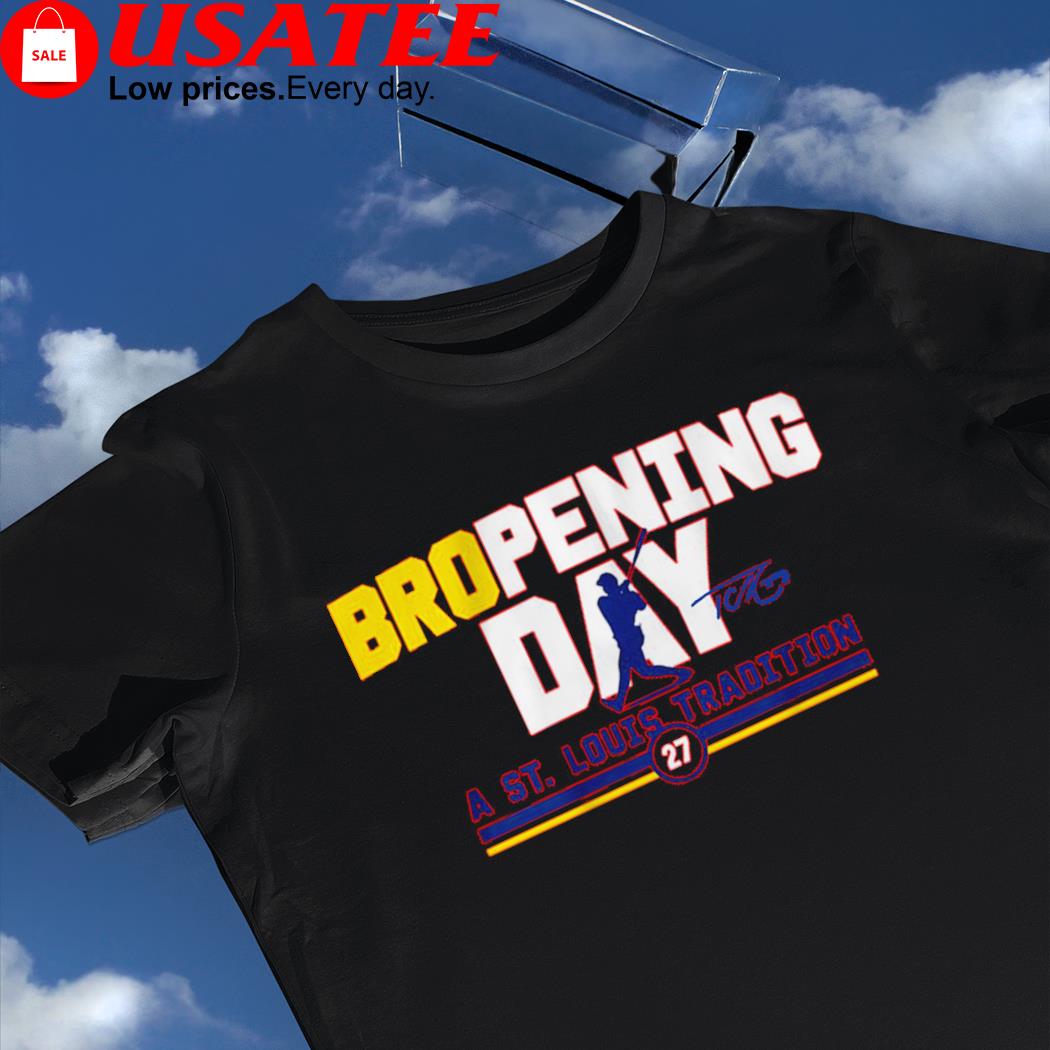Tyler O'Neill Bropening Day a St Louis Tradition signature Shirt, hoodie,  sweater, long sleeve and tank top