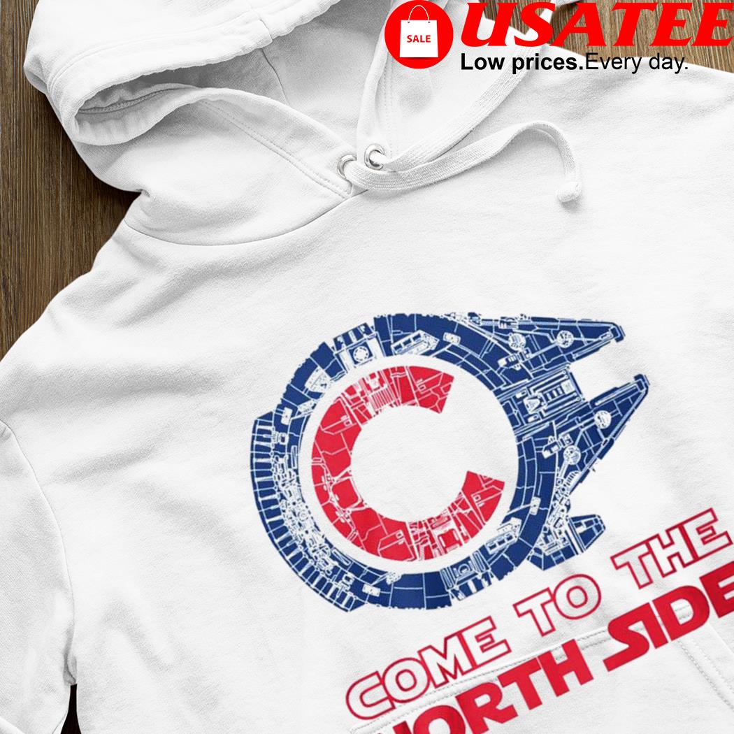 Come To The North Side Star Wars Millennium Falcon Chicago Cubs