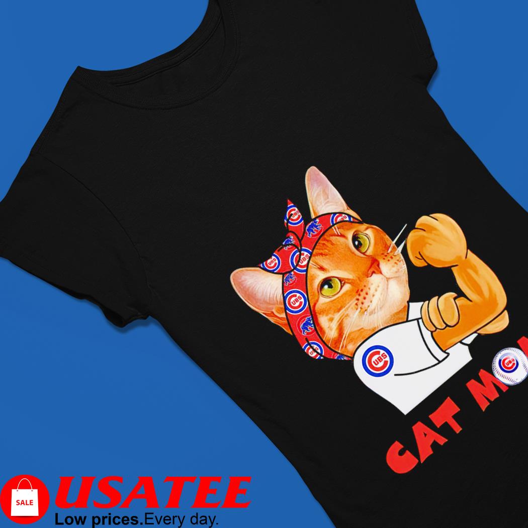 Strong Cat Mom Chicago Cubs 2022 shirt