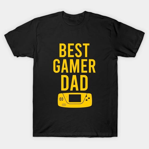Best Gamer Dad Father's Day T-shirt