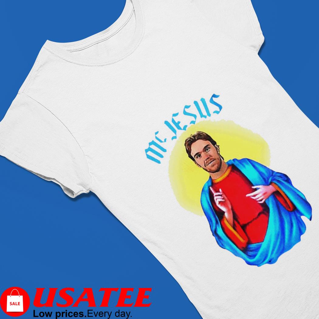 connor mcdavid jesus shirt