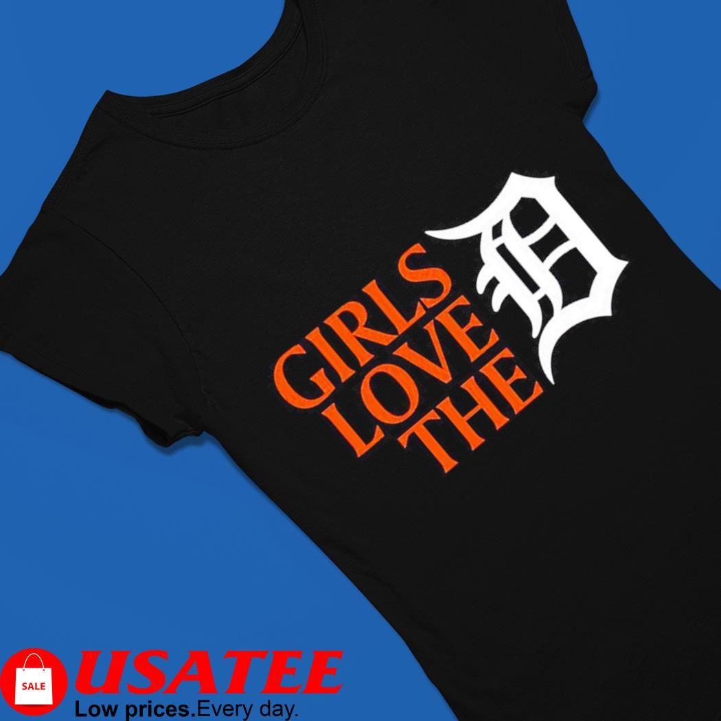 This girl loves the Detroit Tigers T-shirts - Freedomdesign