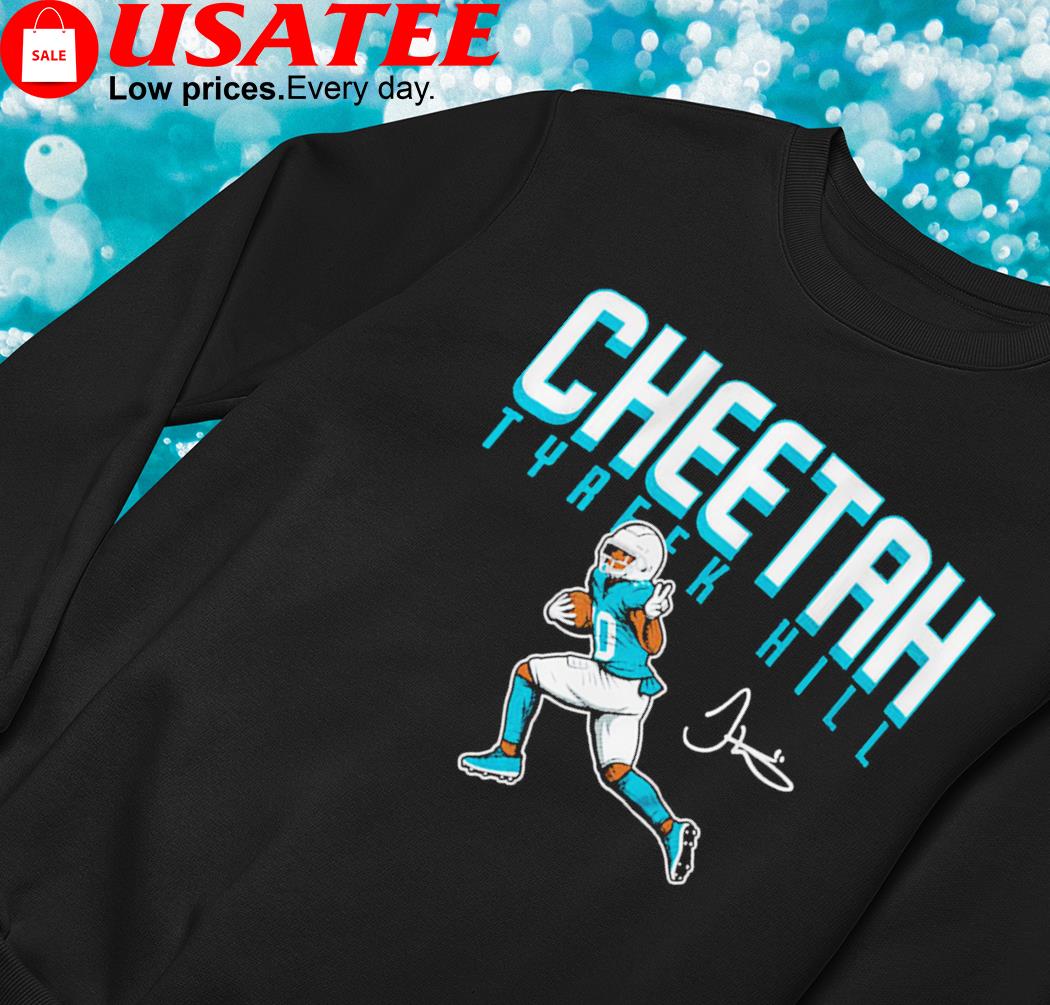 Miami Dolphins Tyreek Hill South Florida Cheetah signature shirt, hoodie,  sweater, long sleeve and tank top