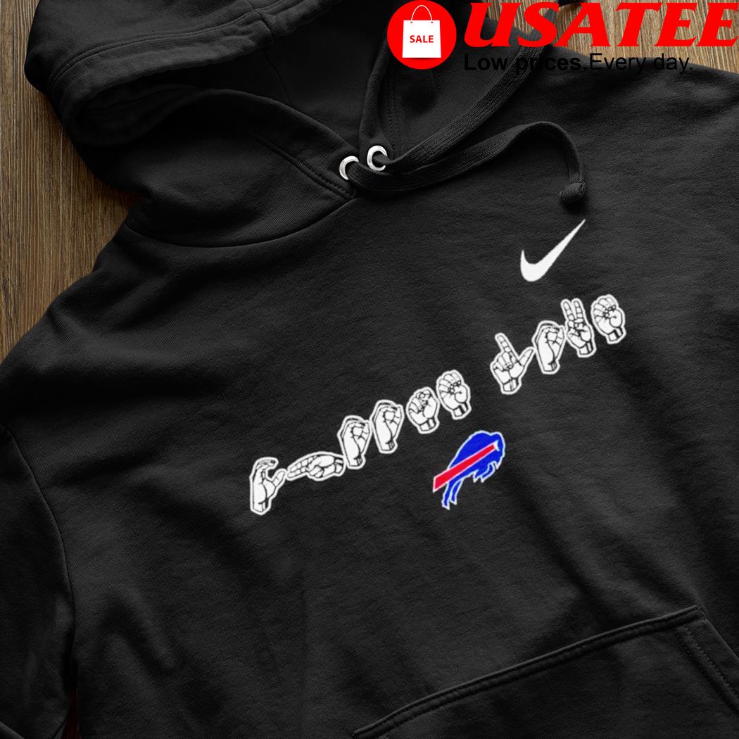 Sign Language Nike Choose Love Buffalo Bills Signatures Shirt, hoodie,  sweater, long sleeve and tank top