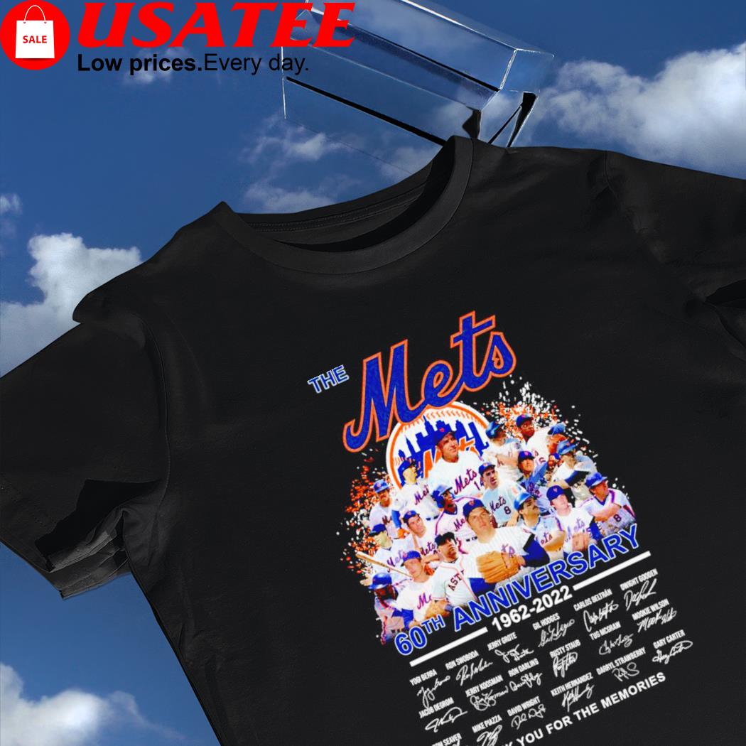 The New York Mets 60th anniversary 1962 2022 signatures thank you