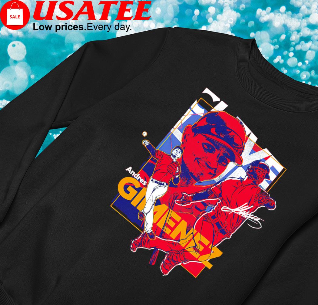 Andres Gimenez Cleveland Guardians card signature shirt, hoodie, sweater,  long sleeve and tank top