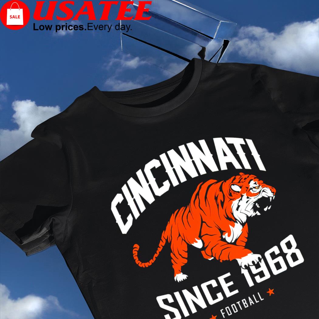 Cincinnati Bengals Football Team since 1968 retro shirt, hoodie, sweater,  long sleeve and tank top