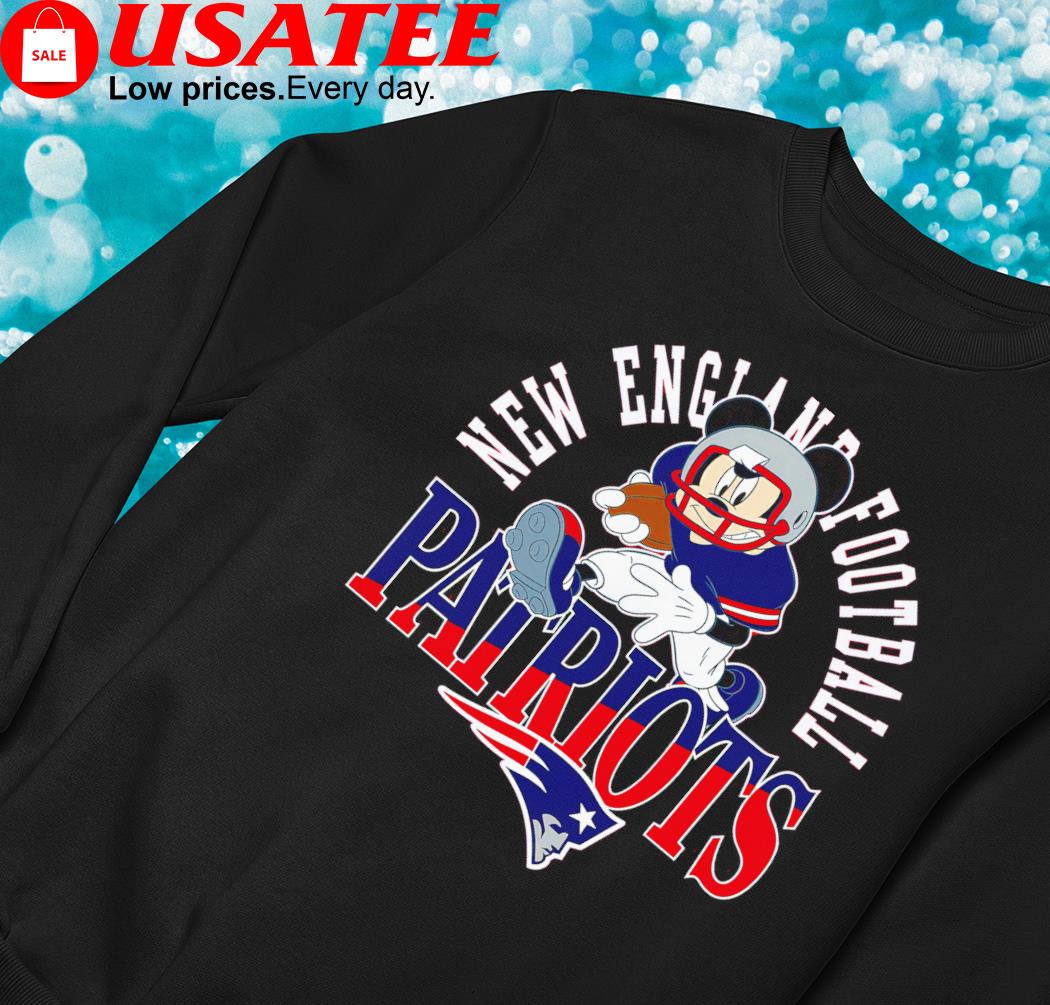 NFL New England Patriots Disney Number Mickey Mouse shirt