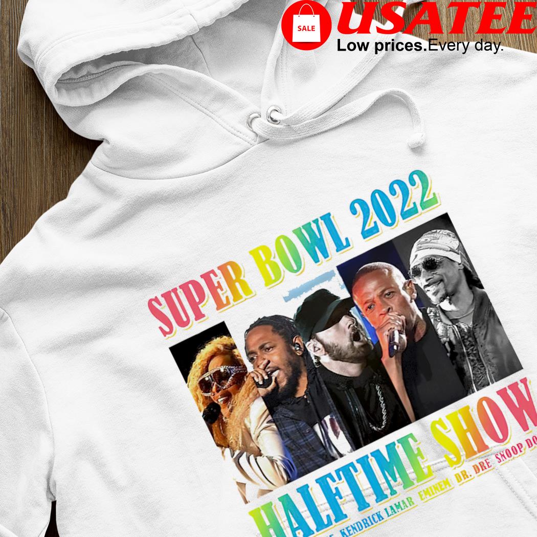 Awesome halftime Show 2022 LVI Super Bowl Snoop Dogg Dr DRE signatures shirt,  hoodie, sweater, long sleeve and tank top