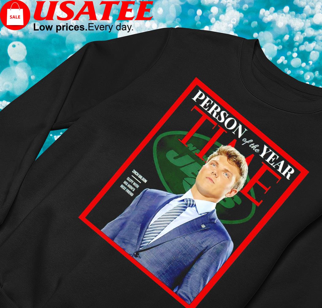 Person Of The Year Zach Wilson Shirt, Custom prints store