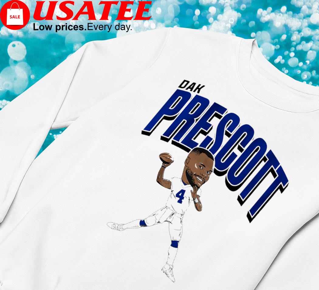 Dallas Cowboys Dak Prescott caricature shirt, hoodie, sweater and