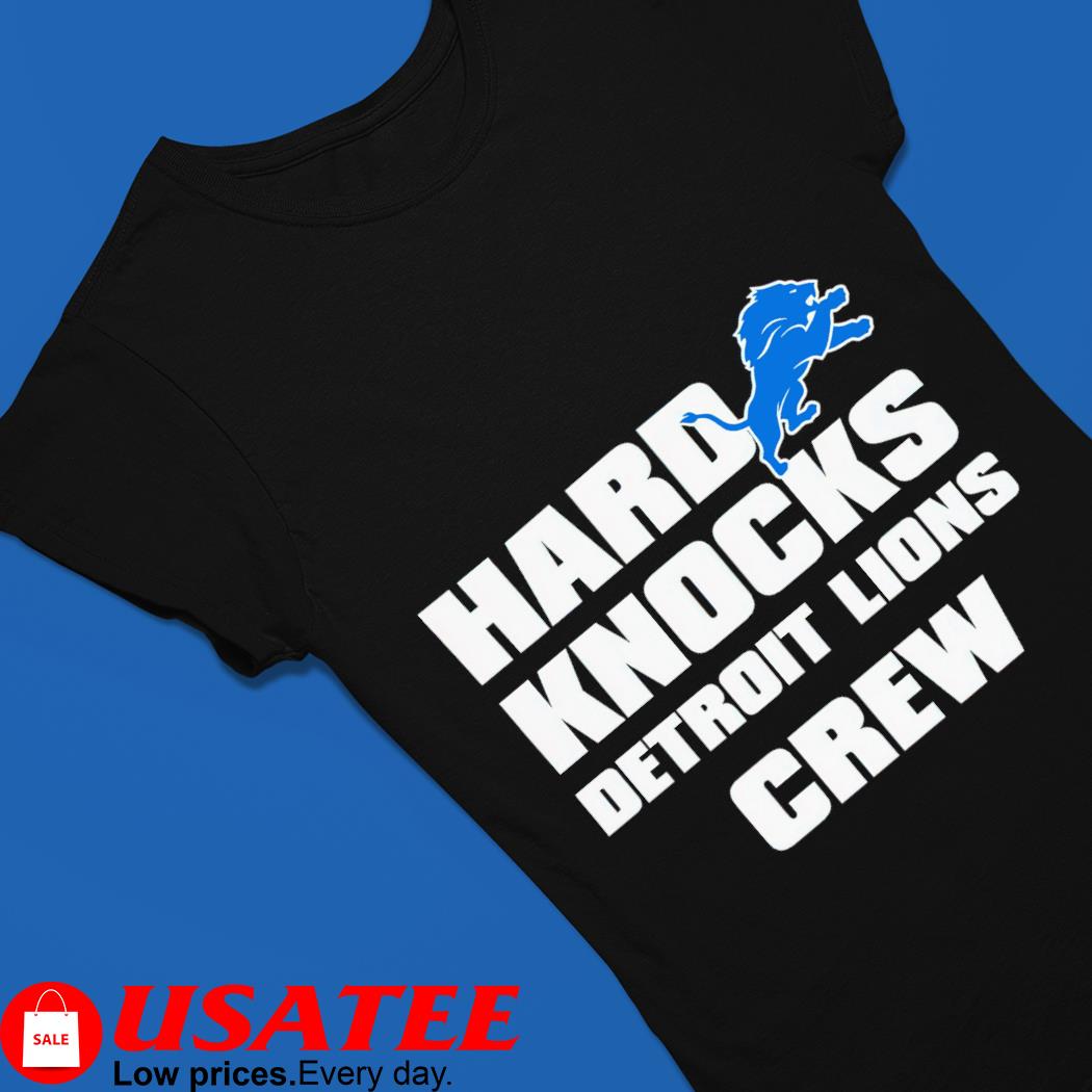 Hard Knock Detroit Lions Crew logo T-shirt, hoodie, sweater, long sleeve  and tank top