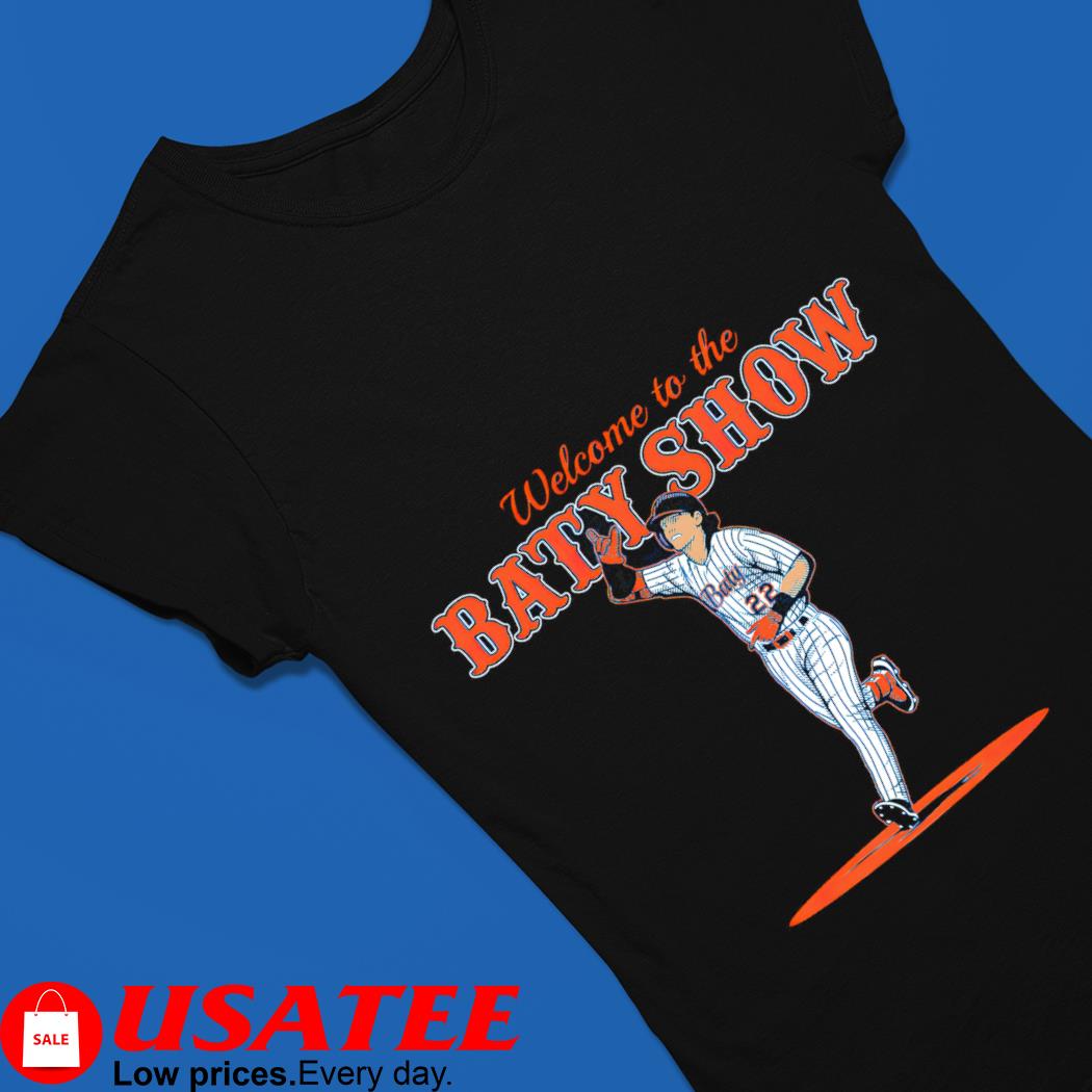 Brett Baty Welcome to The Baty Show T-Shirt - New York Mets