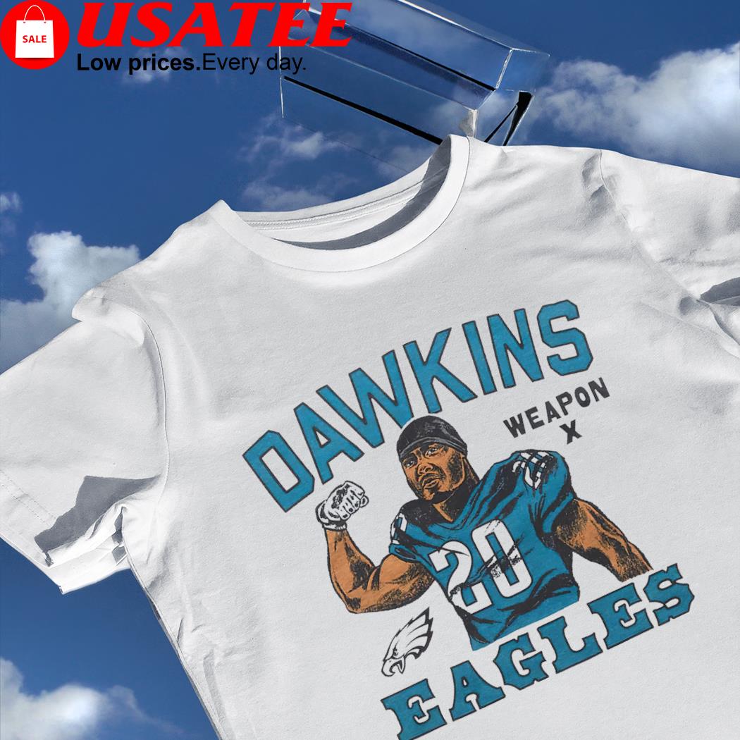 Brian Dawkins Philadelphia Eagles Mitchell & Ness Youth Retired Retro Player Name Number T-Shirt - Black