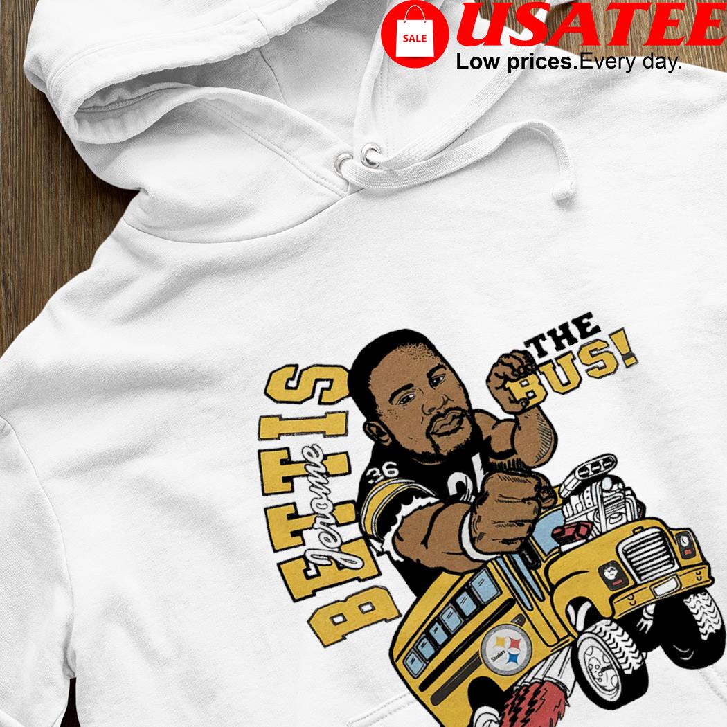 Official pittsburgh Steelers Jerome Bettis The Bus T-Shirt, hoodie, tank  top, sweater and long sleeve t-shirt