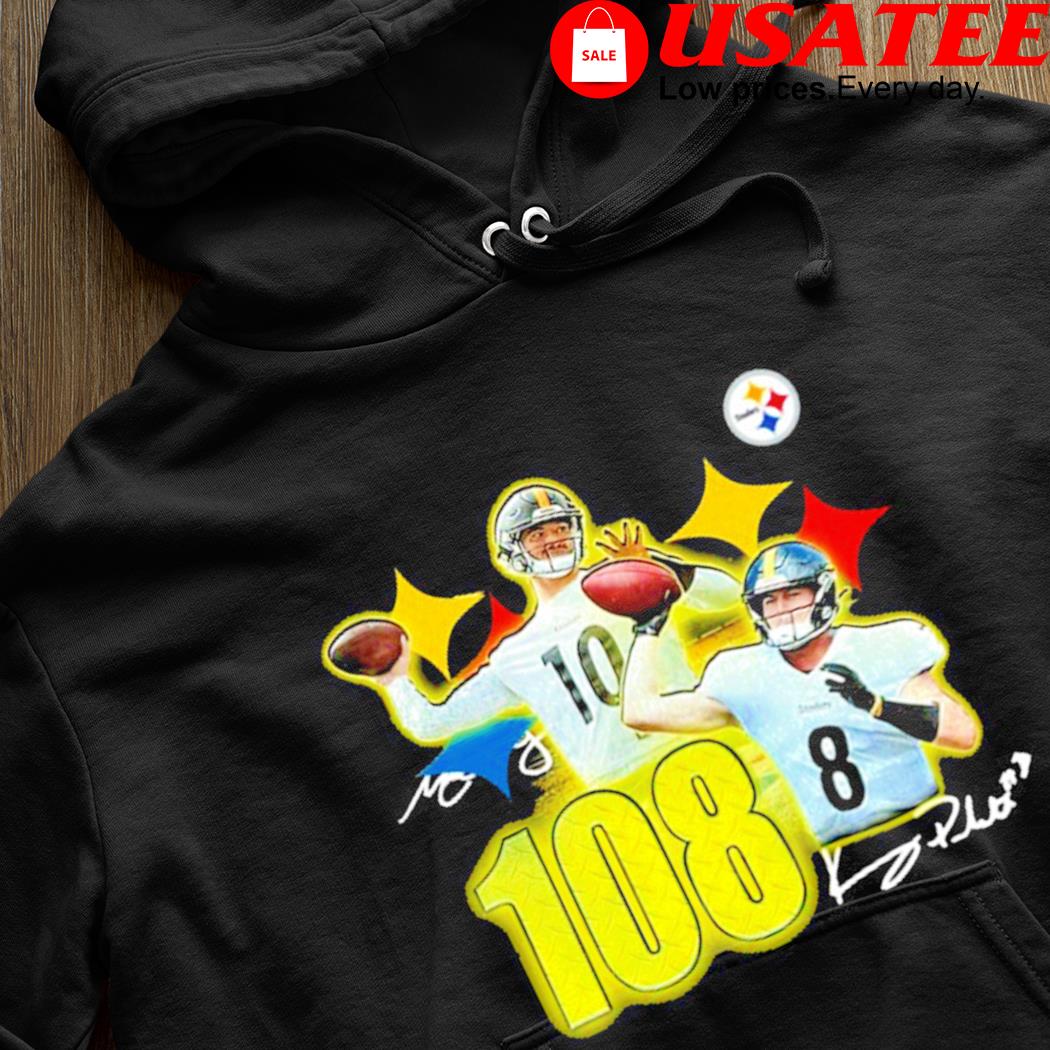 Official kenny pickett Pittsburgh Steelers Football signature T-shirt,  hoodie, sweater, long sleeve and tank top