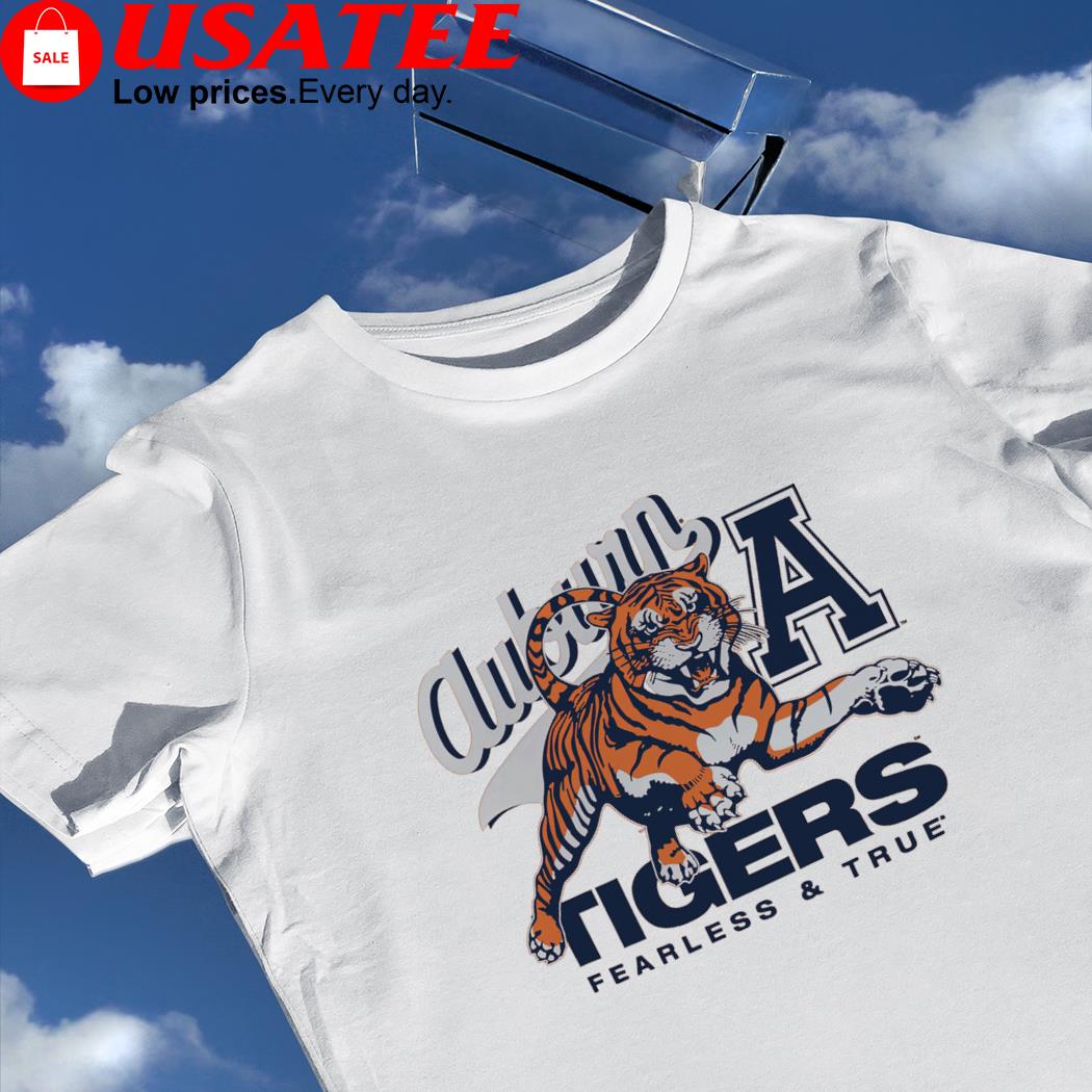 Auburn Tigers Fearless and True logo shirt