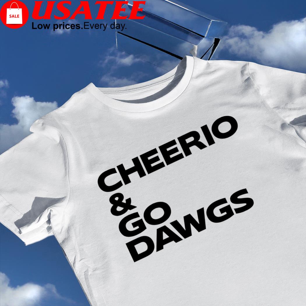 British Bulldog Cheerio and Go Dawgs 2022 shirt