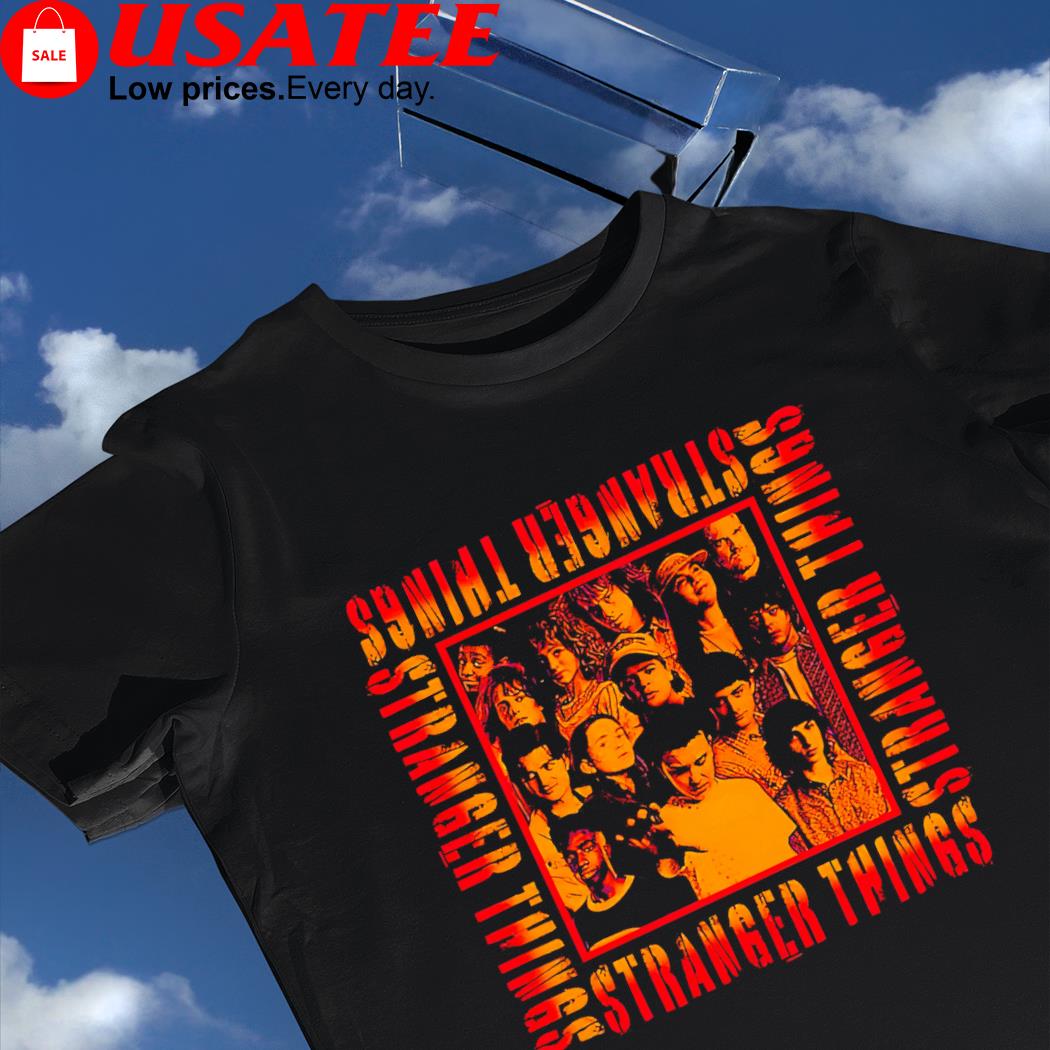 Character Collage Stranger Things movie shirt