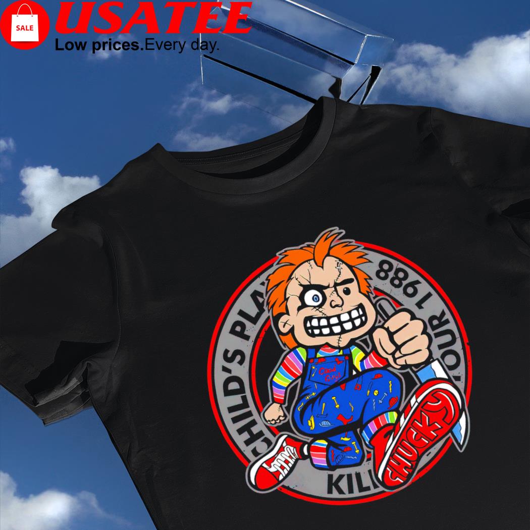 Chucky Doll child's play kill tour 1988 shirt