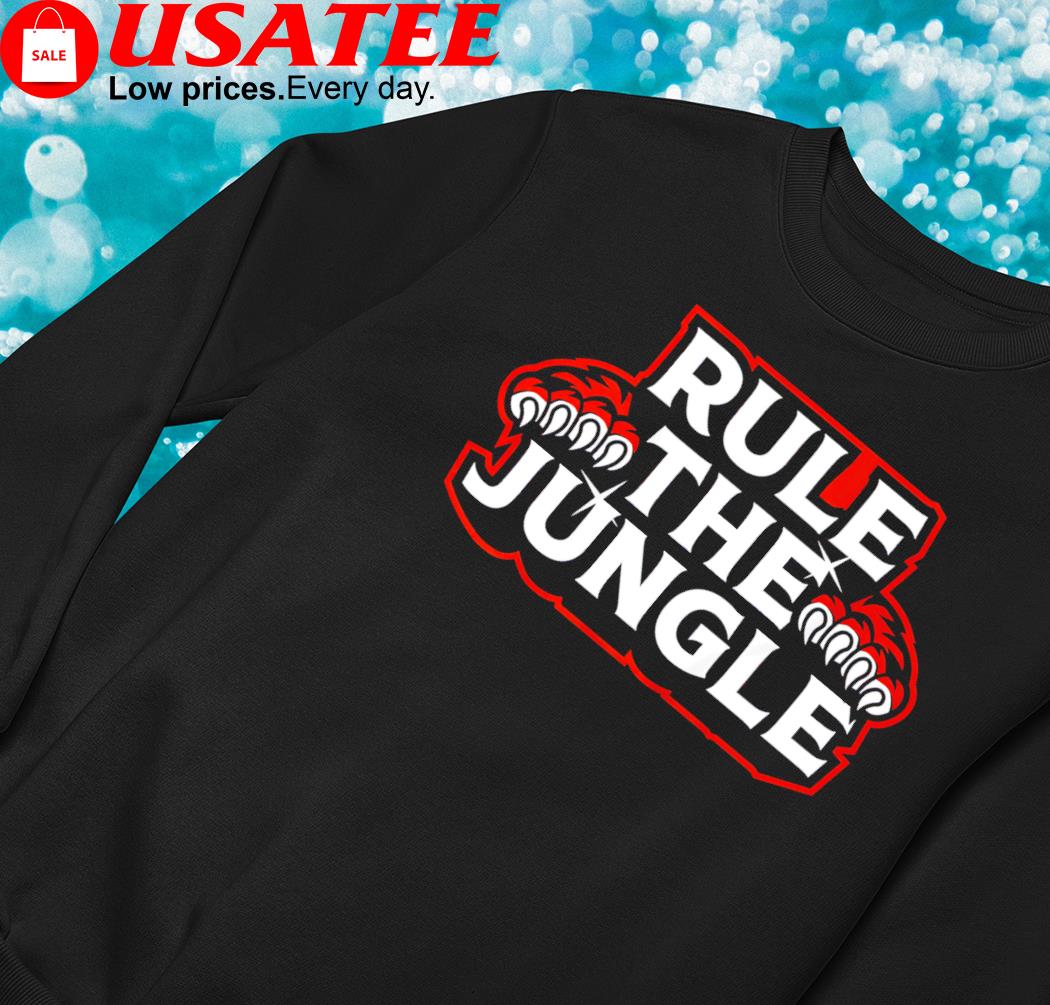 Official cincinnati Bengals Rule The Jungle T-Shirt, hoodie, sweater, long  sleeve and tank top