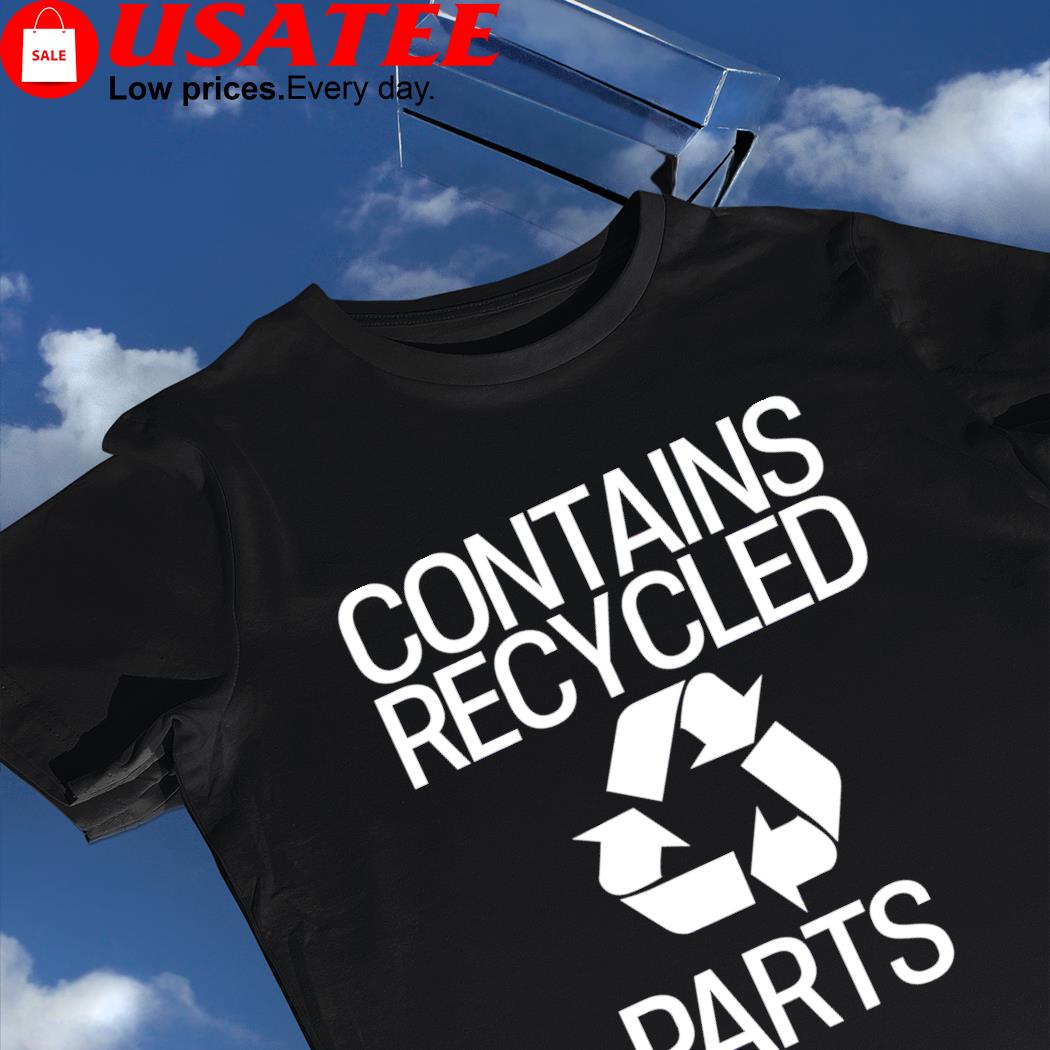 Contains Recycled Parts logo shirt