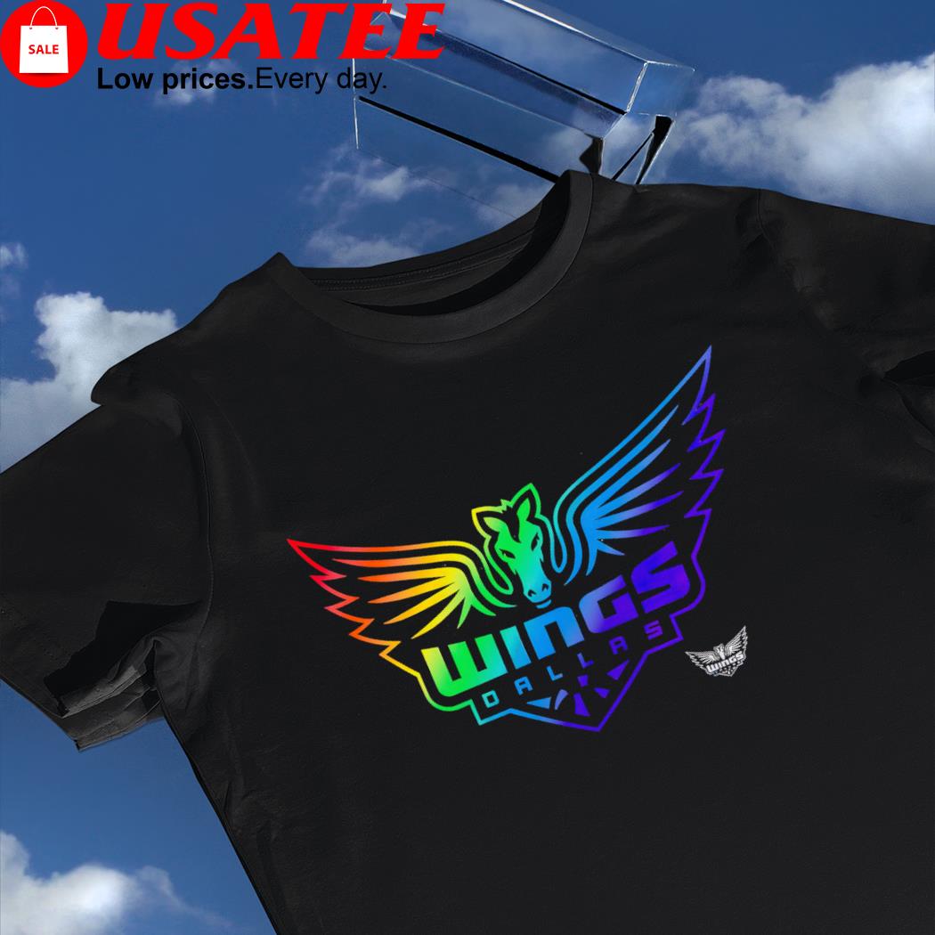 Dallas Wings LGBT Pride logo shirt